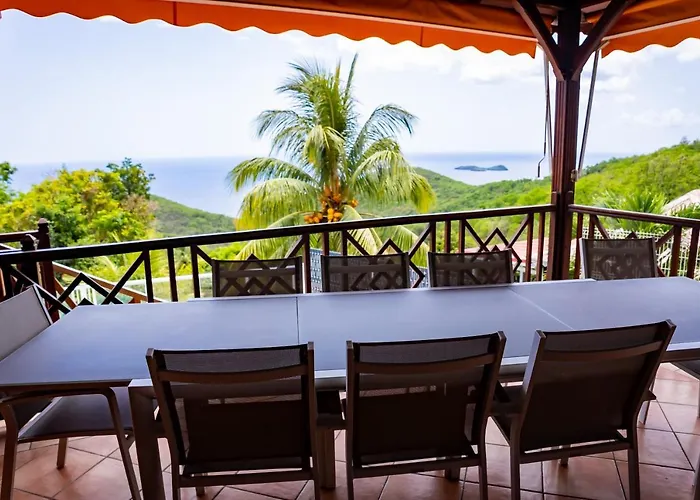 Villa Au Soleil Couchant Avec Vue Mer Piscine Sel
