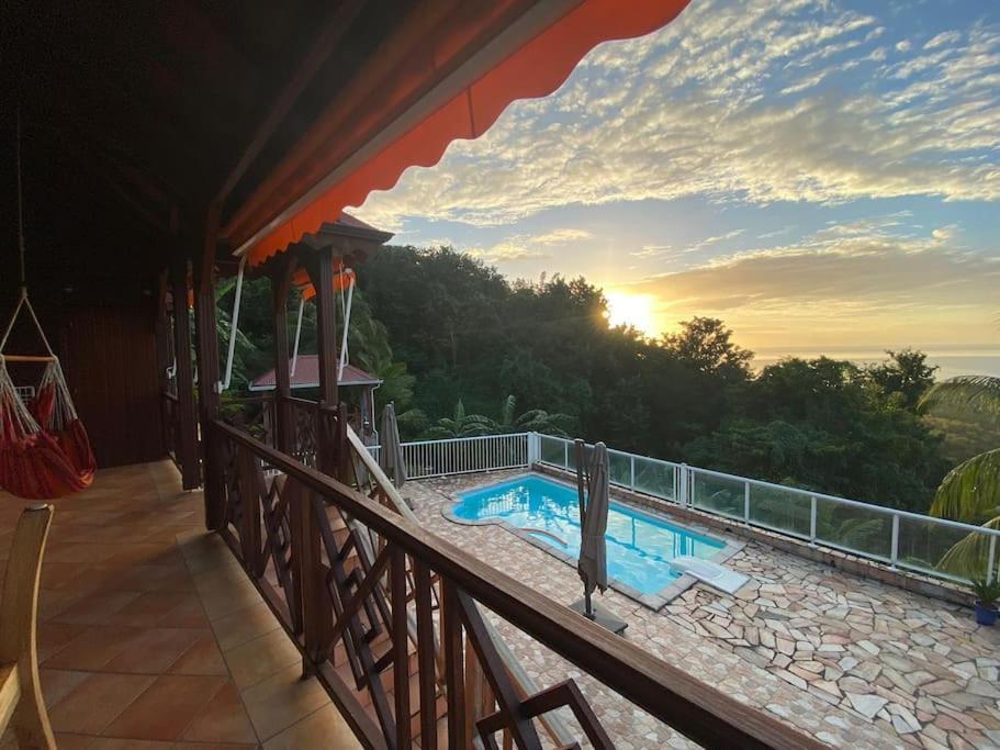 Villa Au Soleil Couchant Avec Vue Piscine Sel *