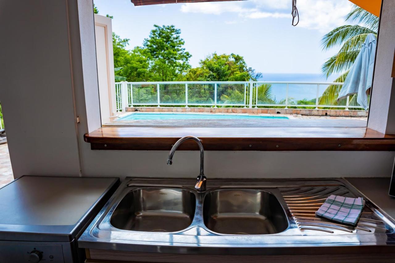 Villa Au Soleil Couchant Avec Vue Piscine Sel Bouillante
